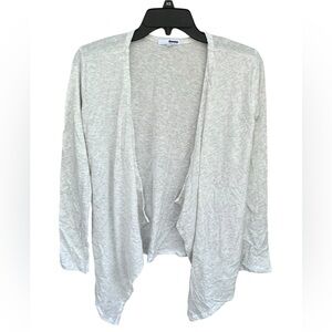 Sonoma Goods for Life Light Gray Open Front Cardigan Women’s Size M & XL -NWOT